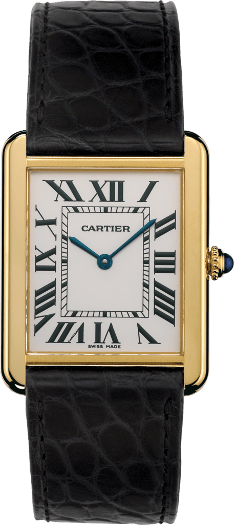 cartier gold tank solo