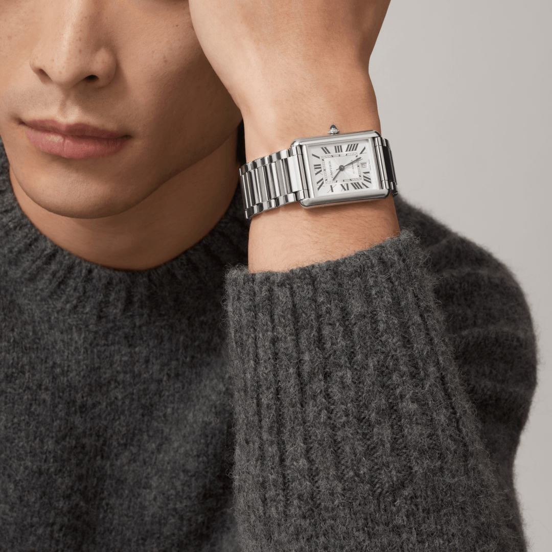 RELÓGIO CARTIER TANK MUST EXTRA GRANDE - grifith